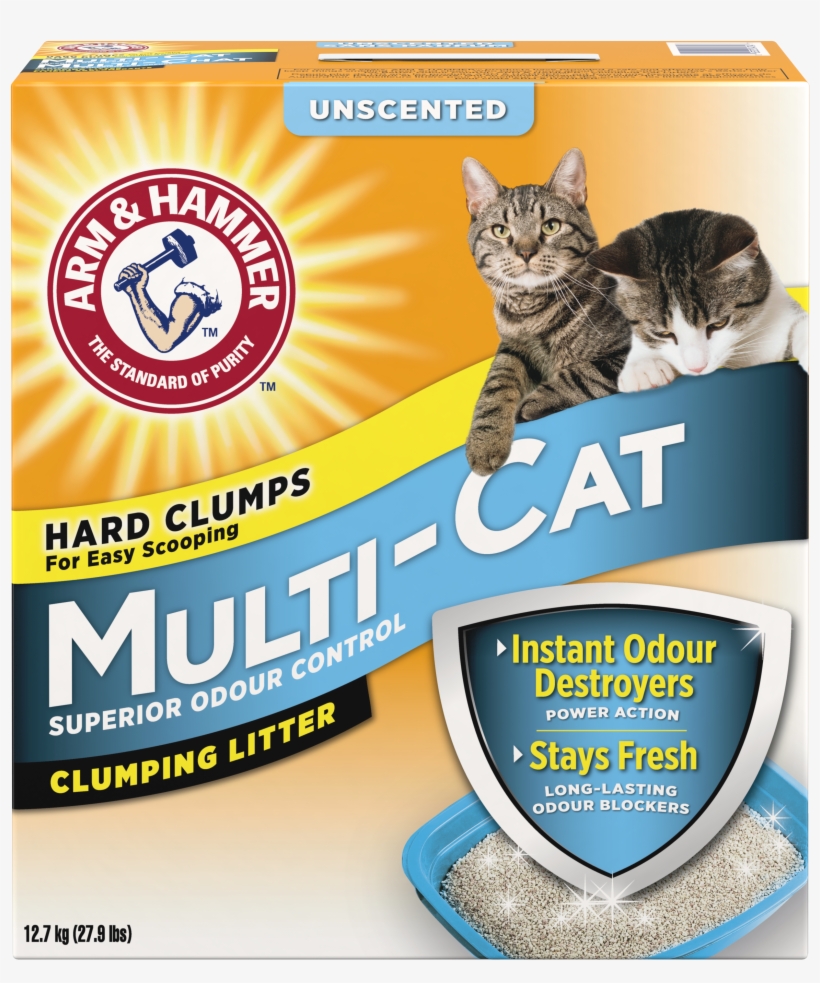 Multi-cat Litter - Arm And Hammer Multi Cat Litter, transparent png download