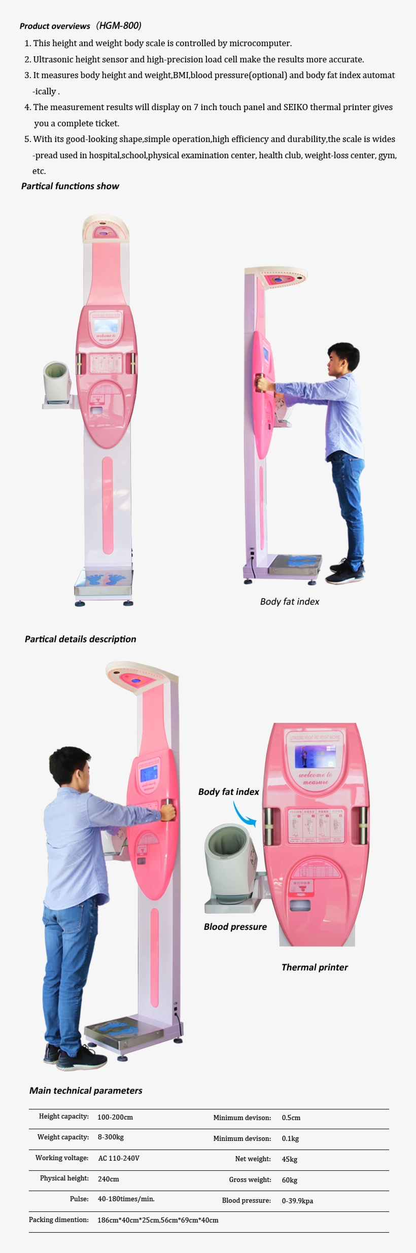 Electronic Balance Scale With Printer Adult Digital - Baby, transparent png download