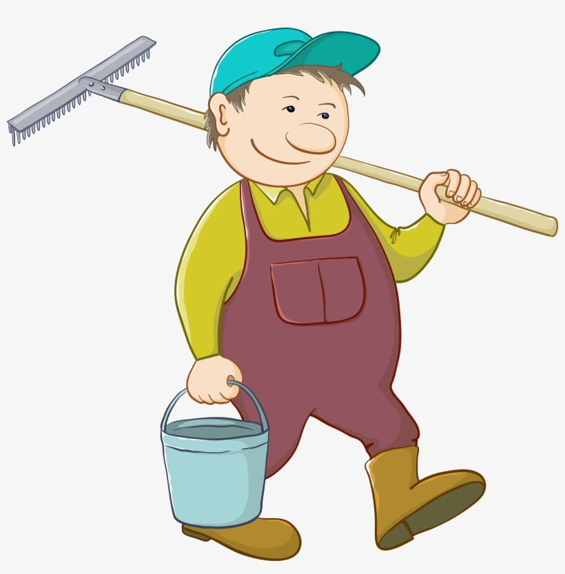 Litter Clipart Clean Neighborhood - Jardineiro, transparent png download