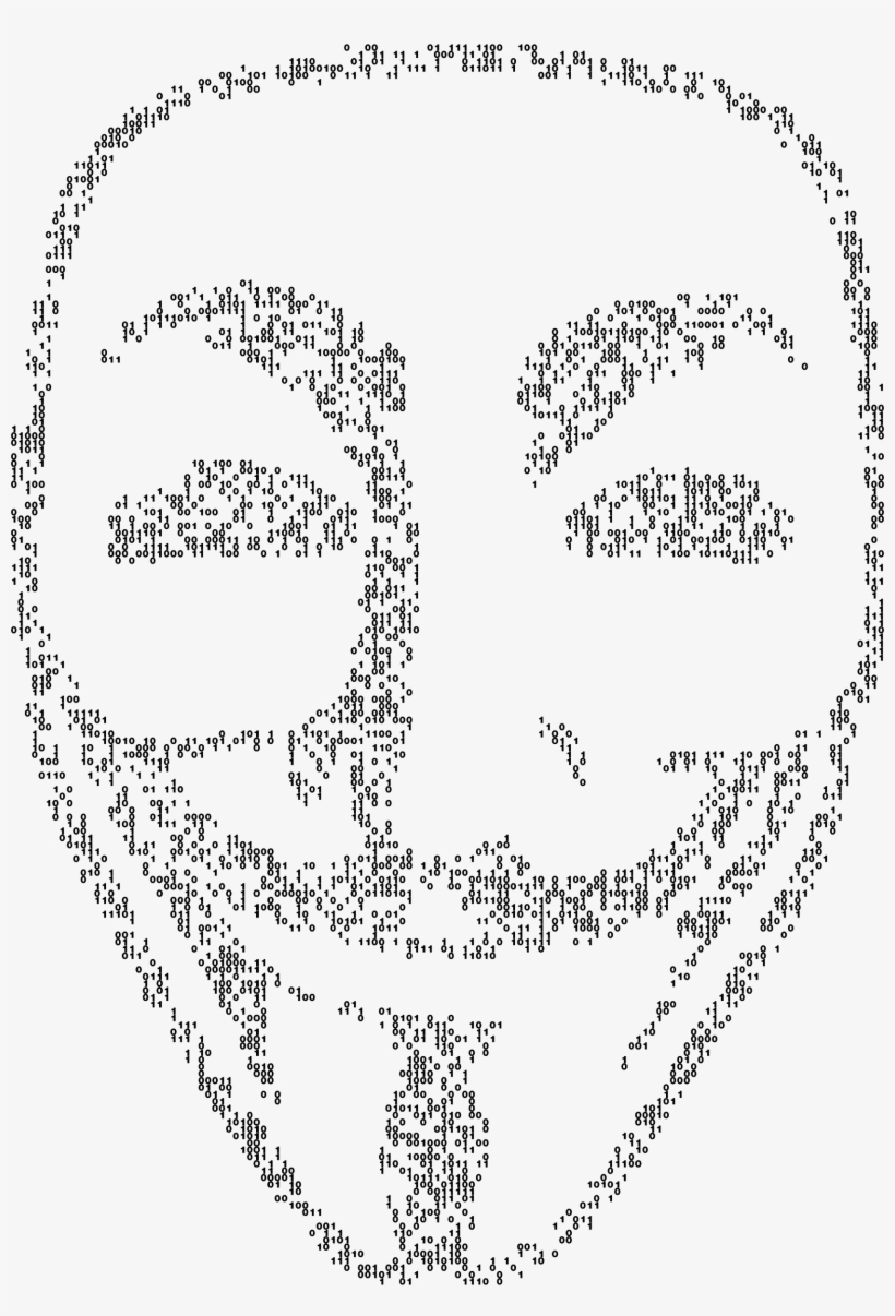 Big Image - Guy Fawkes Mask, transparent png download