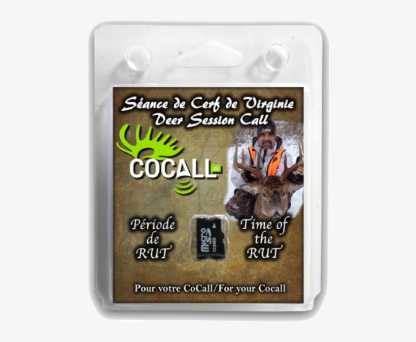 Cocall Deer Hunting Sessions Rut Calls Micro Sd - Moose, transparent png download