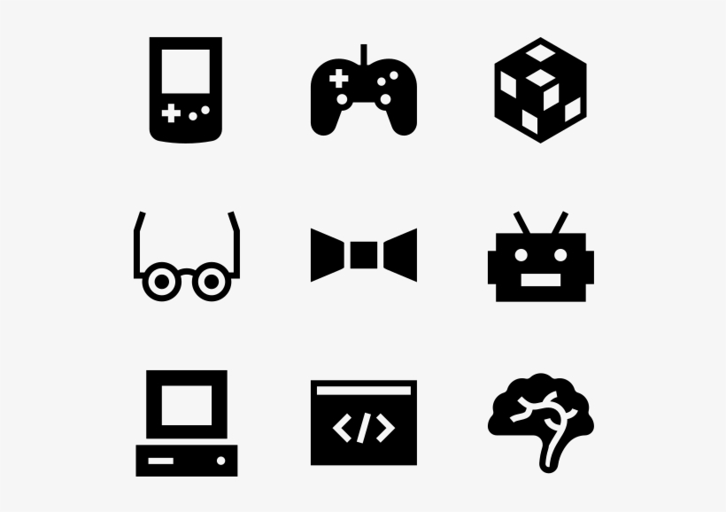 Nerd - Microchip Icon, transparent png download