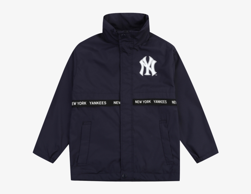 New York Yankees Stamp Tape Jacket - Magenta North Black Fleece, transparent png download