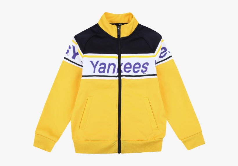 New York Yankees Cut Bicolor Training Zip-up - Sweater, transparent png download