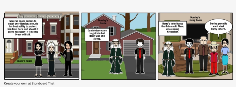 Severus Snape Swears To Watch Over ﻿narcissa Son, D - Cartoon, transparent png download