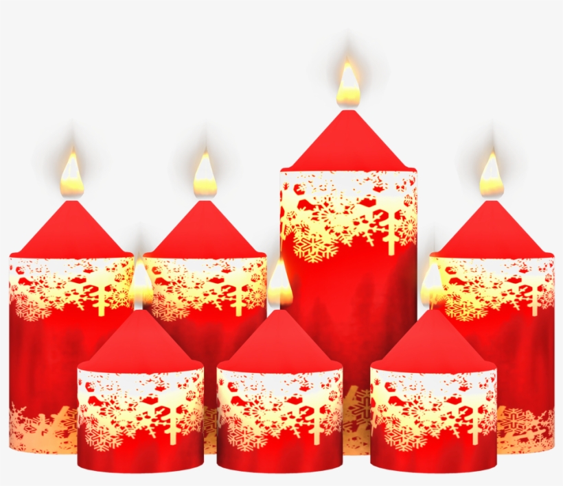 Christmas Candle Png High-quality Image - Advent Candle, transparent png download