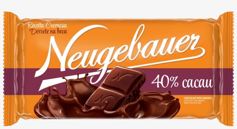 Neugebauer Dark Chocolate Bar - Barra De Chocolate Neugebauer, transparent png download