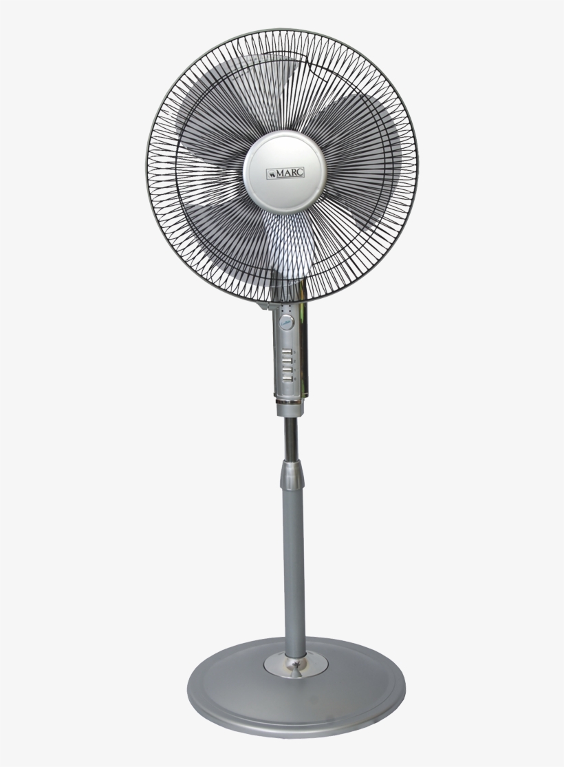 Marc Pedestal Fan Excellence Silver - Mechanical Fan, transparent png download