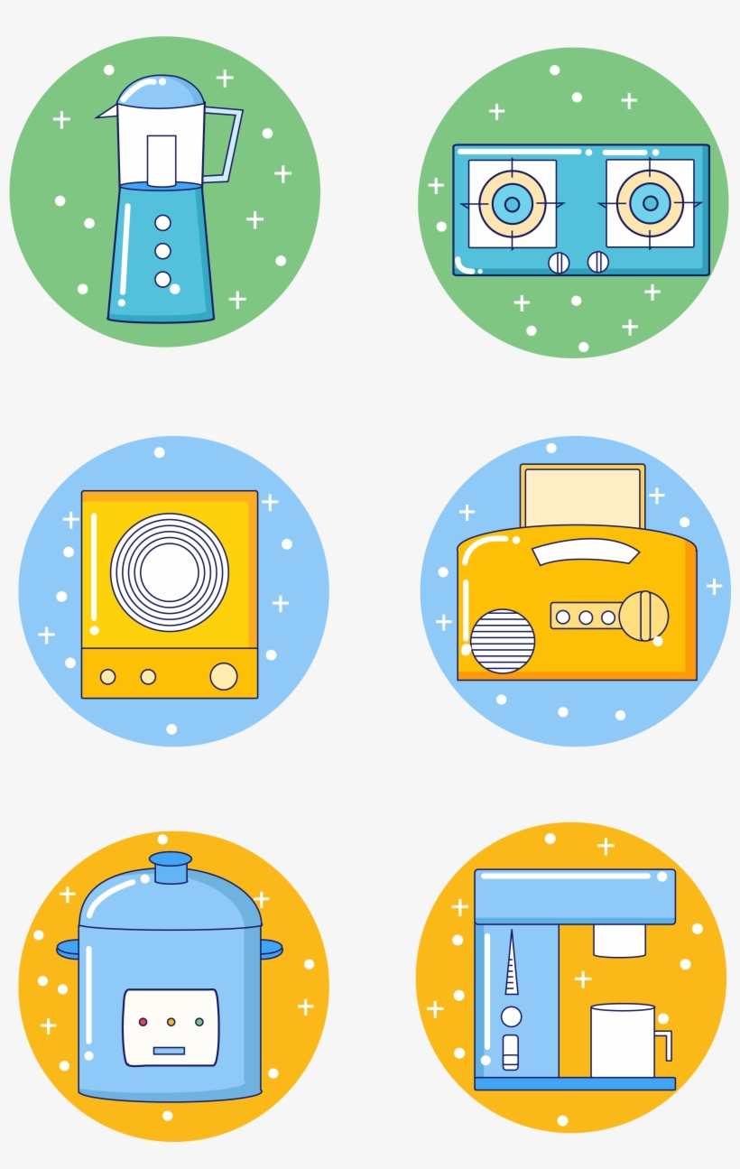 Household Items Appliances Juicers Induction Cookers - Circle, transparent png download