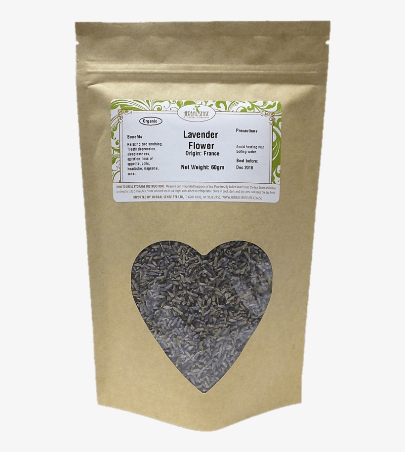 Lavender Flower 60 Gm - Heart, transparent png download