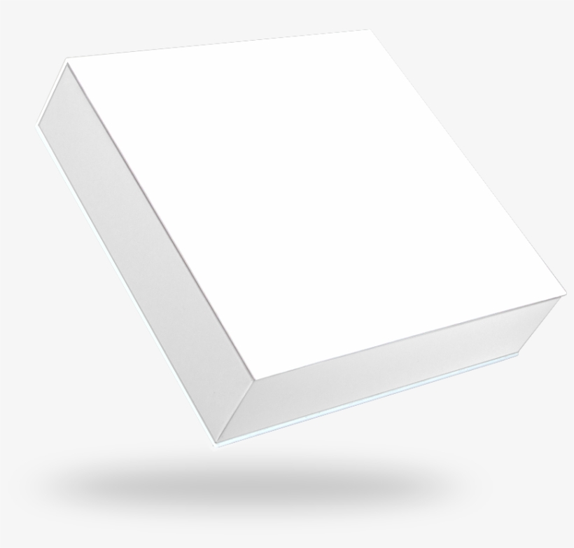 White Magnetic Closure Box Luxury Custom - Construction Paper, transparent png download