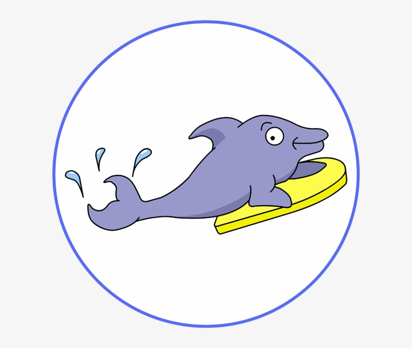 Dolphins 5 Yo - Cartoon, transparent png download