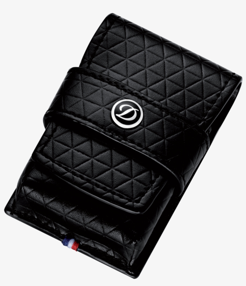 Dupont Black Fire Head Leather Lighter Case For Ligne - Puzdra Na Cigarety Kozene, transparent png download
