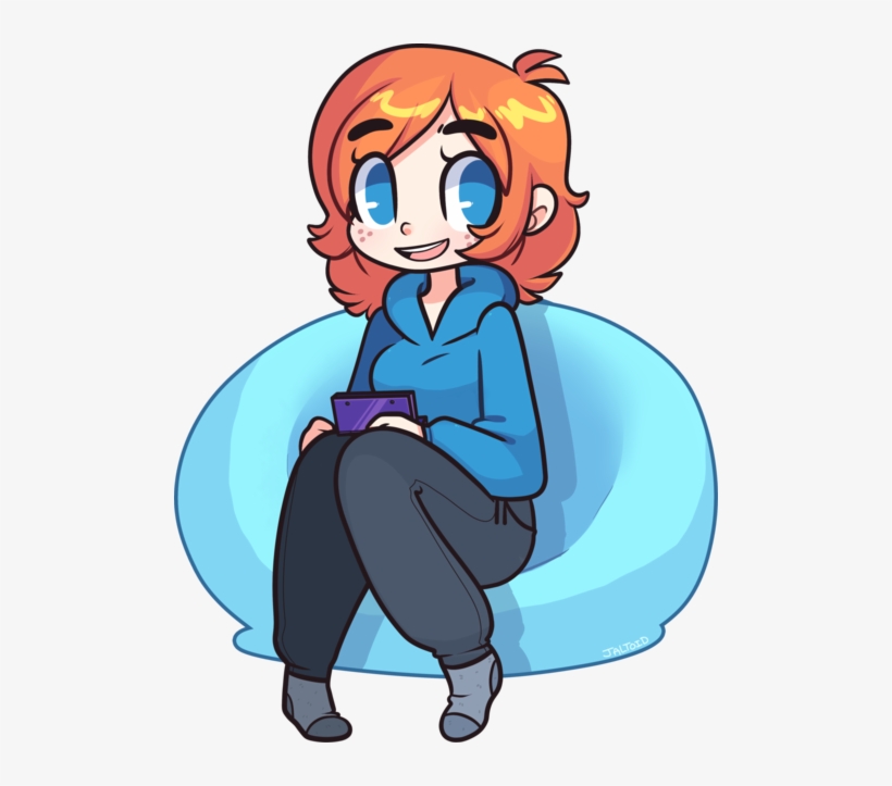 Commission Drawing Jaltoid - Girl Gamers Sequel Jaltoid Cartoons, transparent png download