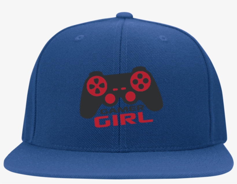 Gamer Girl Controller Flexfit Cap - Baseball Cap, transparent png download