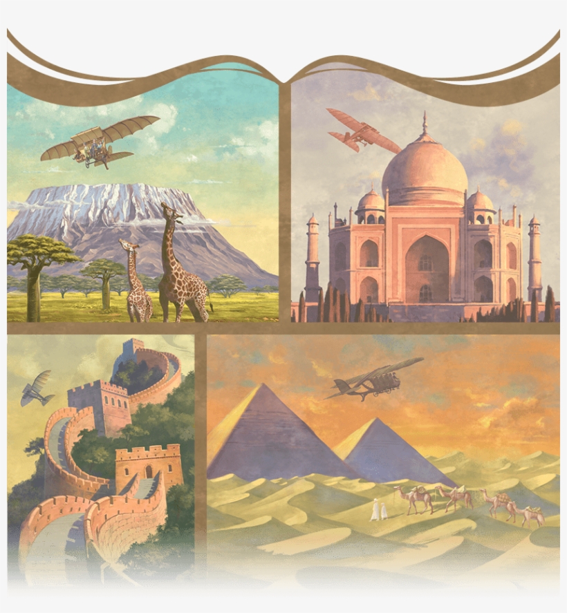 Nestled In The Hills Of Mediterranean Harbor, Amidst - Taj Mahal, transparent png download