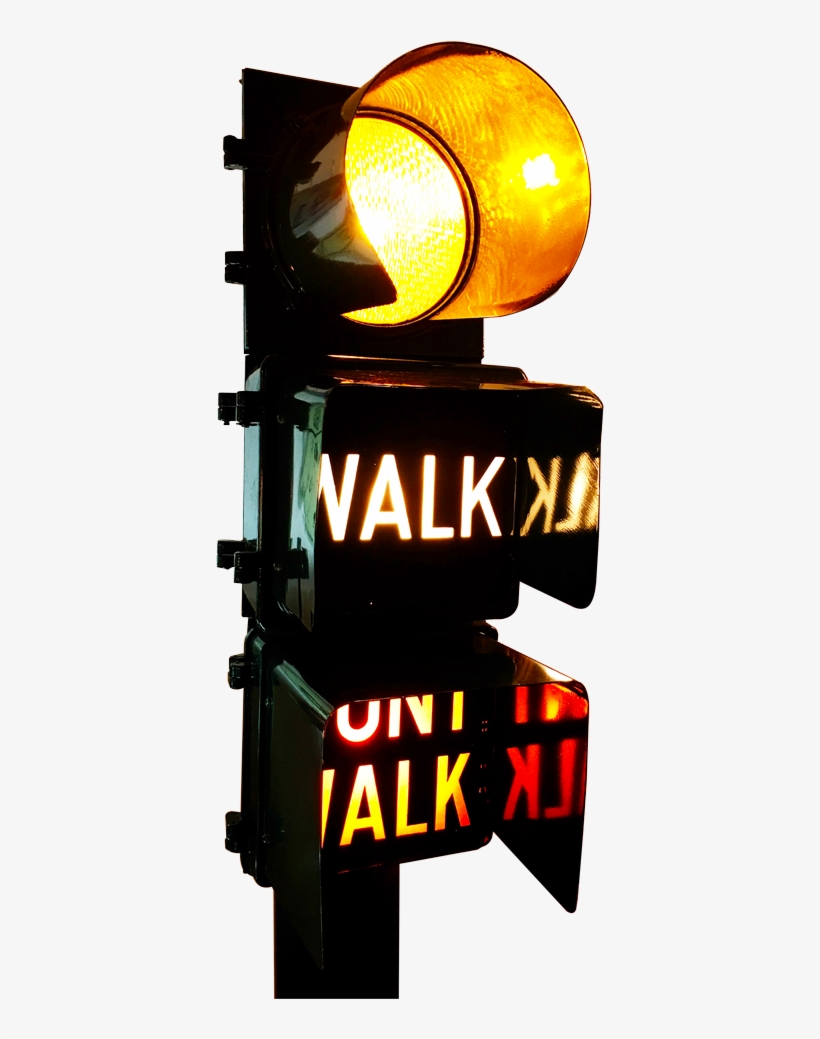 Semaforo Made In Usa - Semafori Americani Pedoni, transparent png download