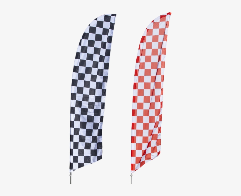 Red And White Checked Flag Is Great For Races And Similar - Koinobori, transparent png download