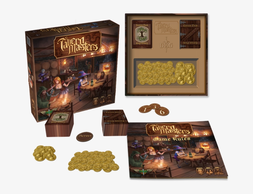 Now On Kickstarter From Dann Kriss Games, Tavern Masters - Tavern Masters, transparent png download