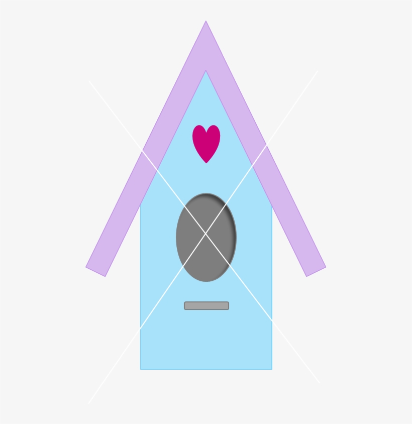 Birdhouse Birdie Clipart - Circle, transparent png download