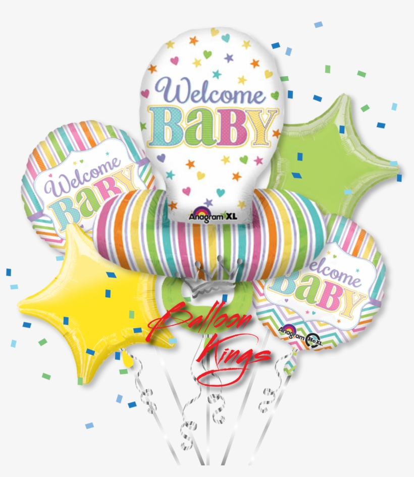 Baby Pacifier Bouquet - Balloon, transparent png download