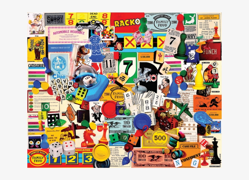 Game Pieces - White Mountain Puzzle Game Pieces, transparent png download