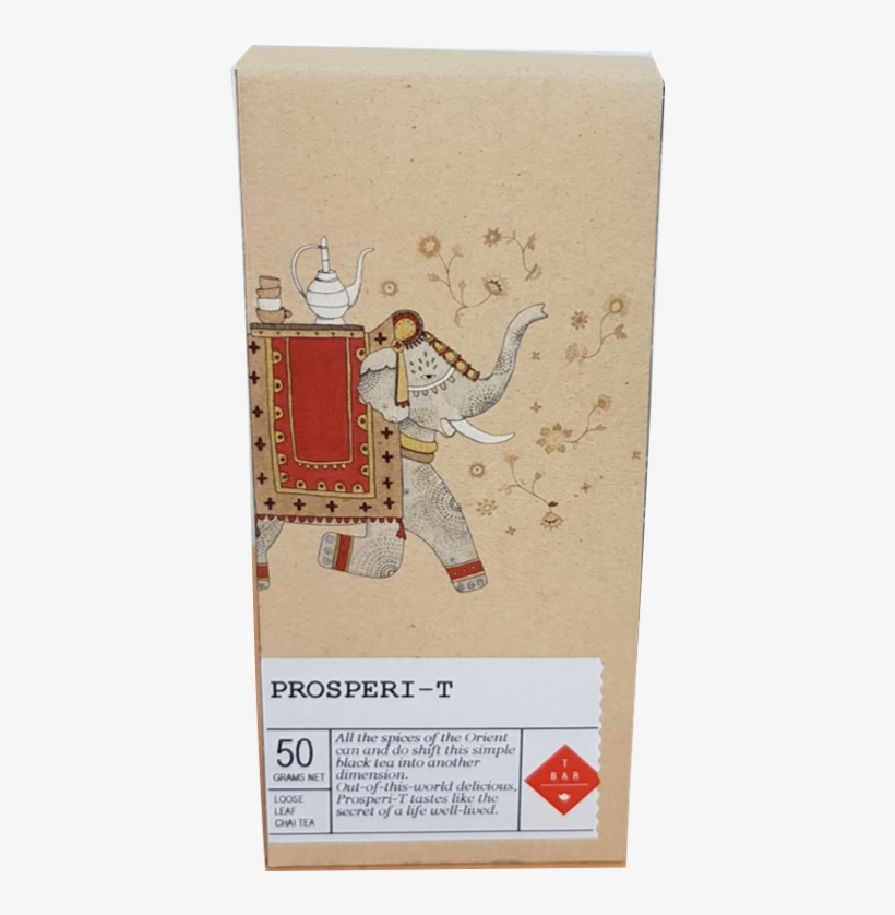 Prosperi-t Chai Loose Leaf 50g - Indian Elephant, transparent png download