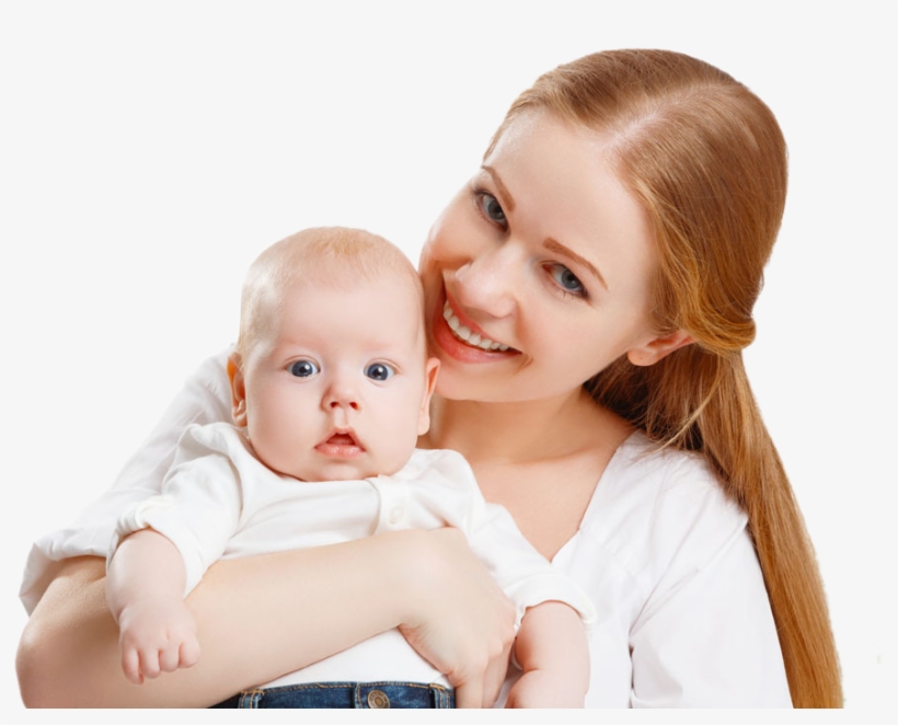 Infant Diaper Child Breastfeeding - Mother And Baby Png, transparent png download