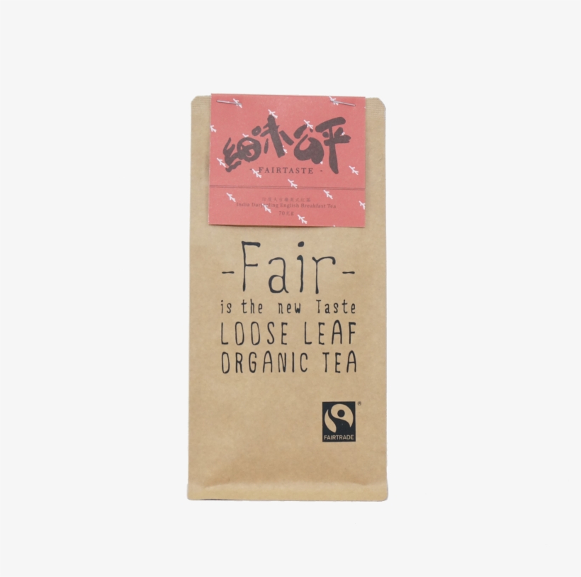 Fairtaste Organic English Breakfast Tea - Paper, transparent png download