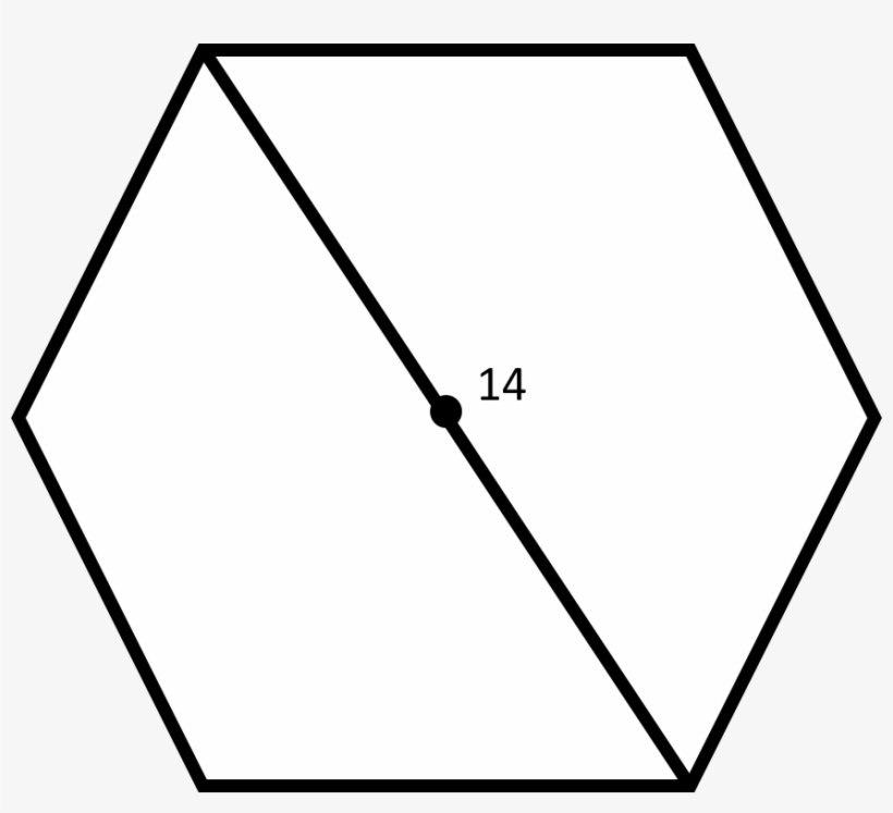 1 - Hexagon Perimeter, transparent png download