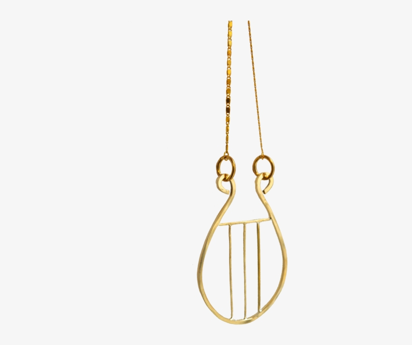 Orpheus's Lyre Necklace - Chain, transparent png download