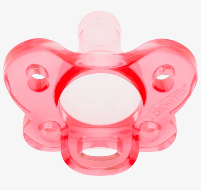Dr Brown S Baby Silicone Pacifiers From Unique Binkies - Dr Brown Silicone Soother, transparent png download