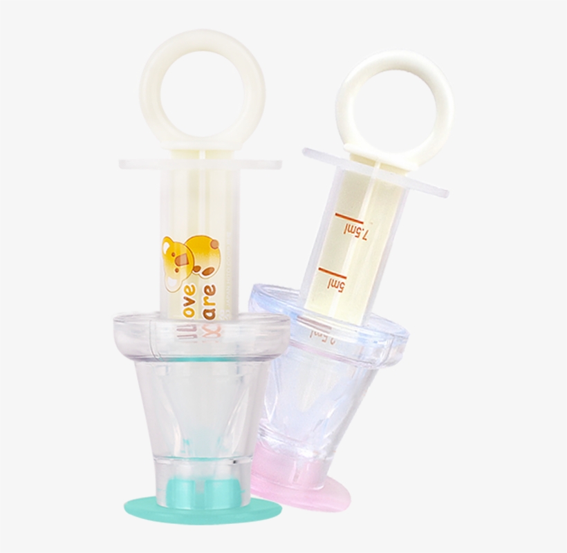 Hito Hito Baby Pacifier Type Medicine Feeder Water - Keychain, transparent png download