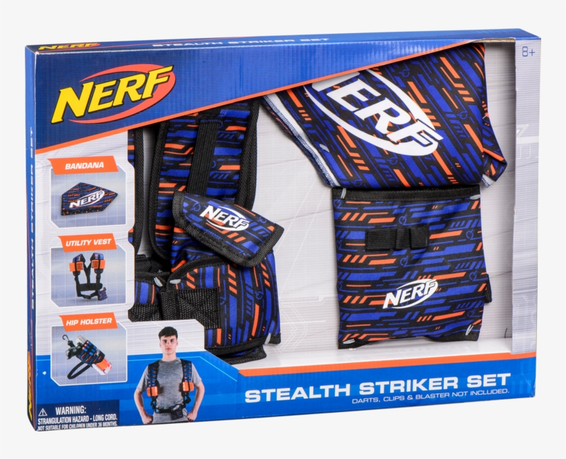 Stock Photo - Nerf Elite Multi Pack Stealth Striker Set, transparent png download