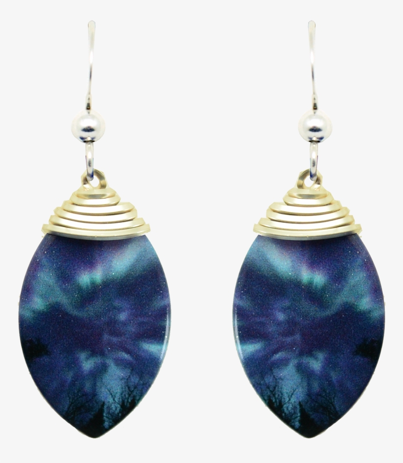 On Angel's Wings - Earrings, transparent png download