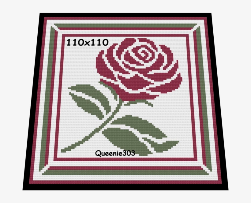 Red Rose Border - Garden Roses, transparent png download