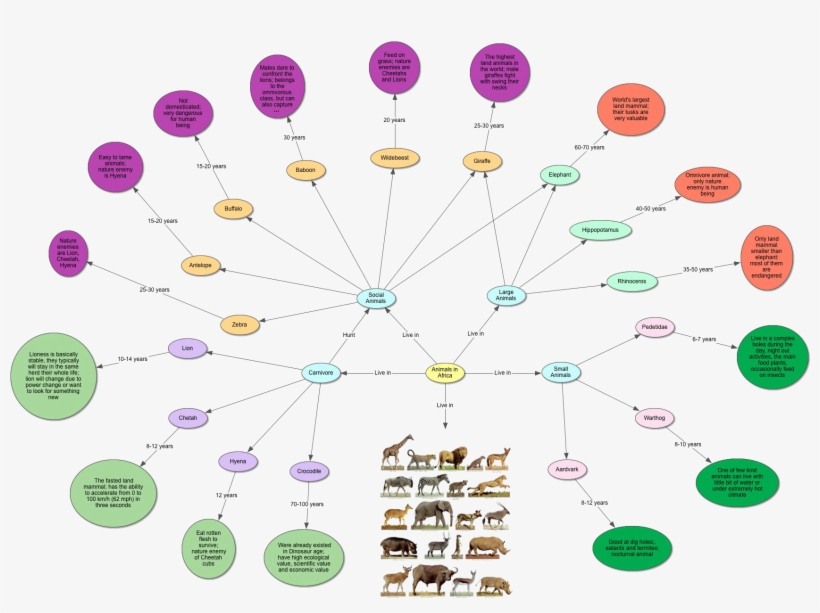 Teaching Concept Map - Gambar Peta Konsep Balon, transparent png download