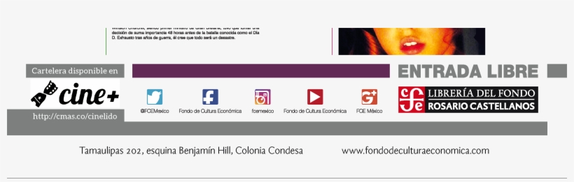 Cinelidojulio - - Fondo De Cultura Económica, transparent png download