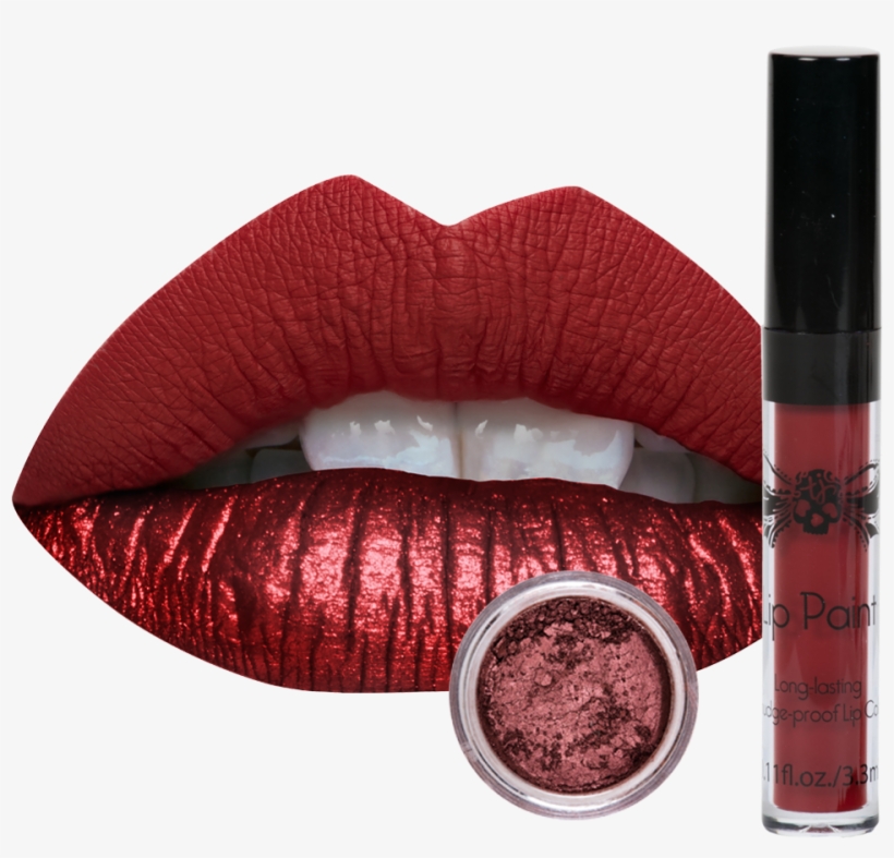 False Picture Of Rebel Lip Color - Tattoo Junkee, transparent png download