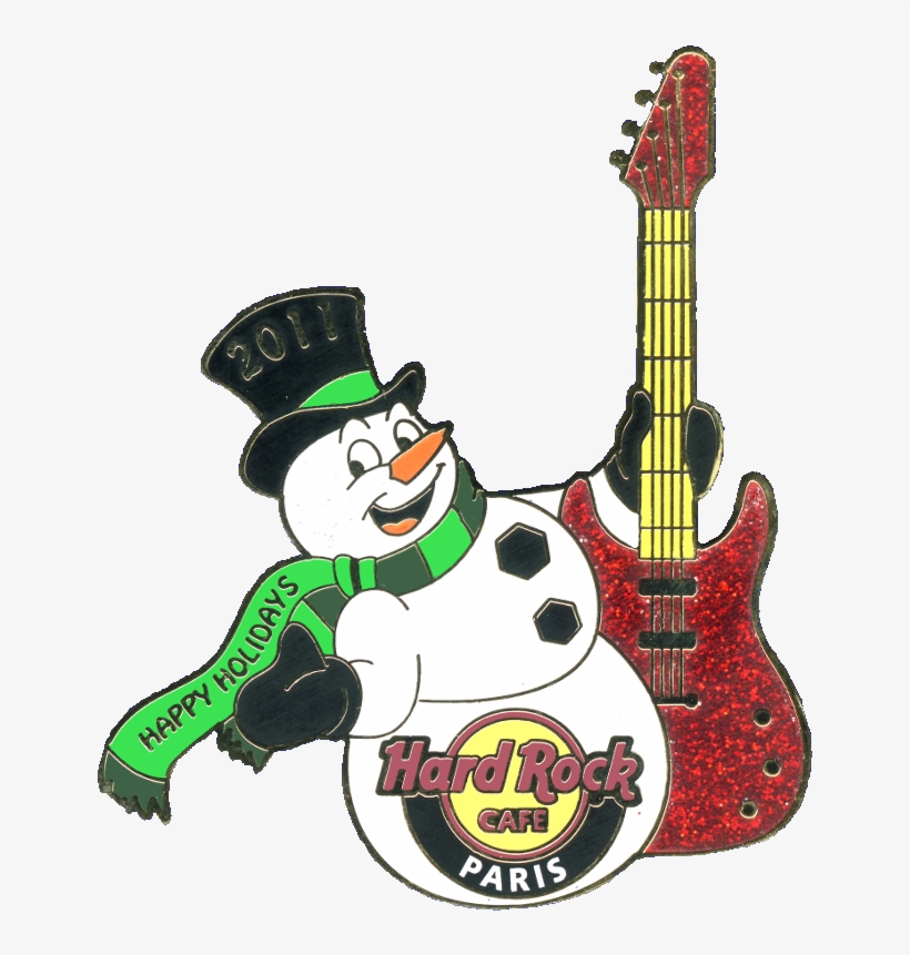 Notre Dame Cathedral Guitar 2011, Paris Rocking Snowman - Guitar Snowma, transparent png download