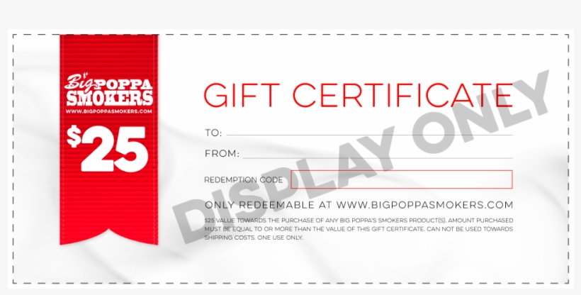 Bps Gift Certificate - Label, transparent png download