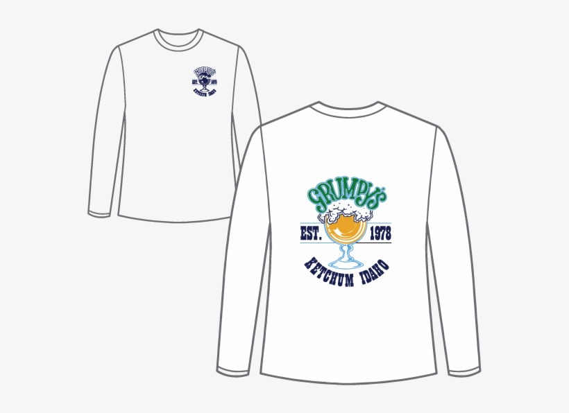 Long-sleeved T-shirt, transparent png download