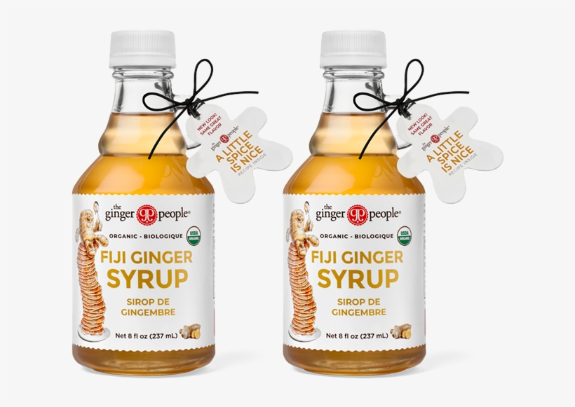 Ginger People - Ginger Syrup - Twin Pack - Ginger Syrup, transparent png download