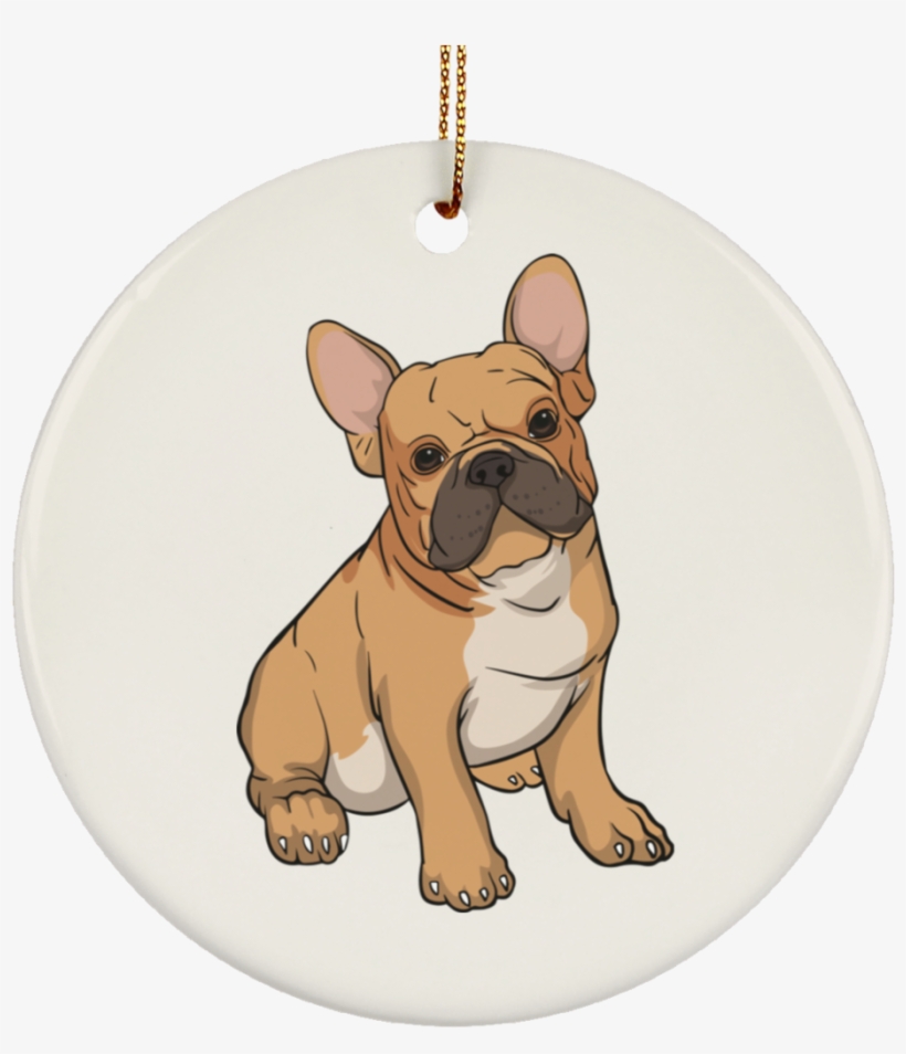 French Bulldog Dog Ornament Christmas Tree Ornaments - French Bulldog, transparent png download