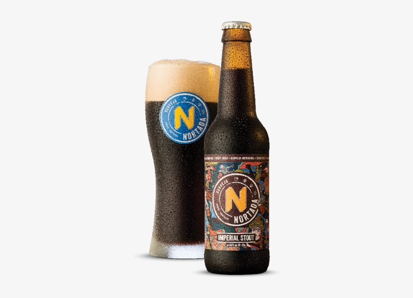 Nortada Imperial Stout - Beer Bottle, transparent png download