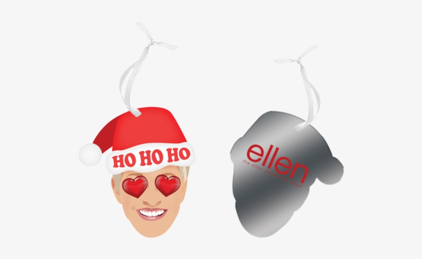 Ellen Degeneres Emoji Christmas, transparent png download