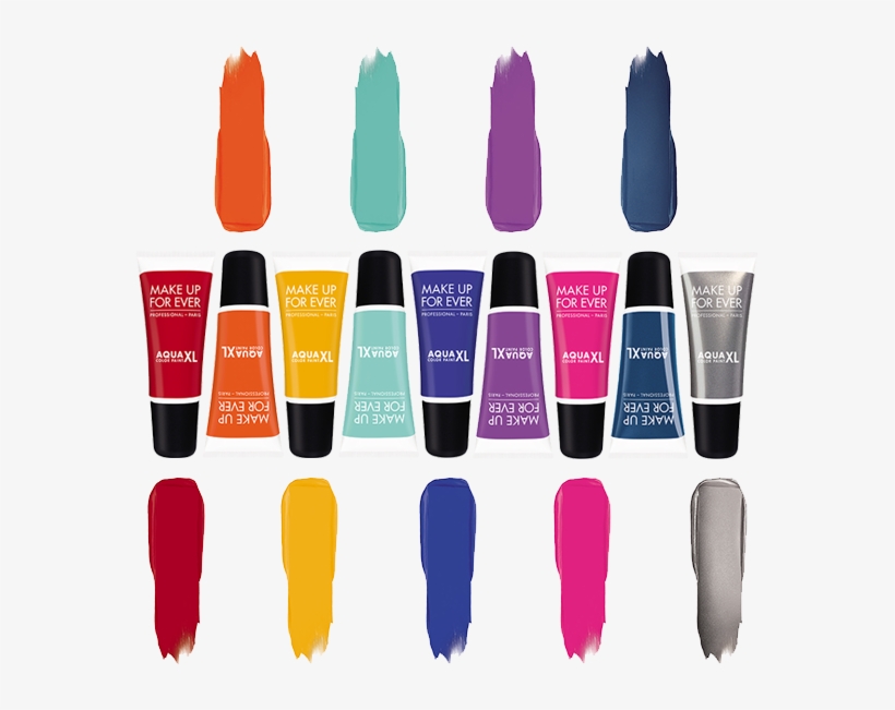 Make Up Forever Aqua Xl Color Paint Swatch - Nail Polish, transparent png download