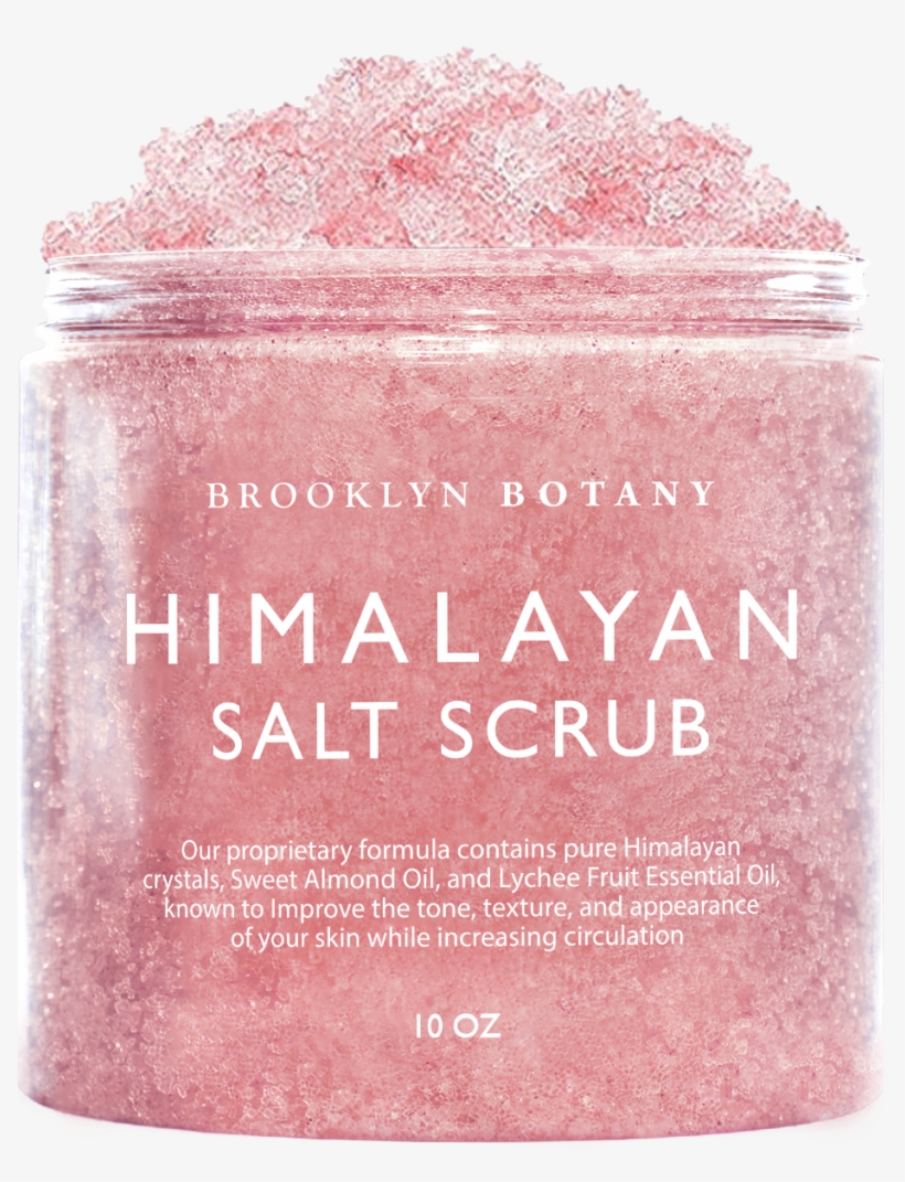 Himalayan Salt Body Scrub 10 Oz - Eye Shadow, transparent png download