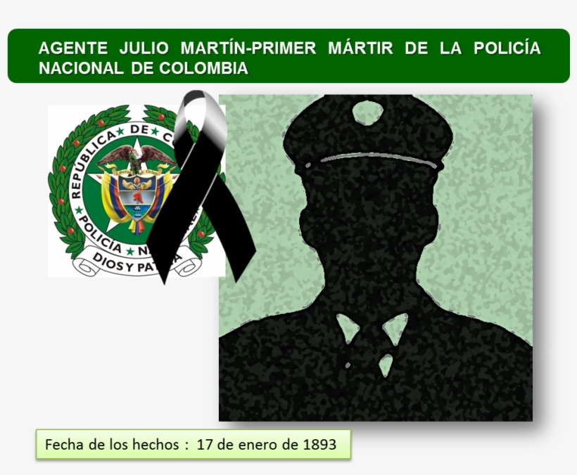 Agente Julio Martín, Primer Mártir De La Policía Nacional - Policia Nacional, transparent png download