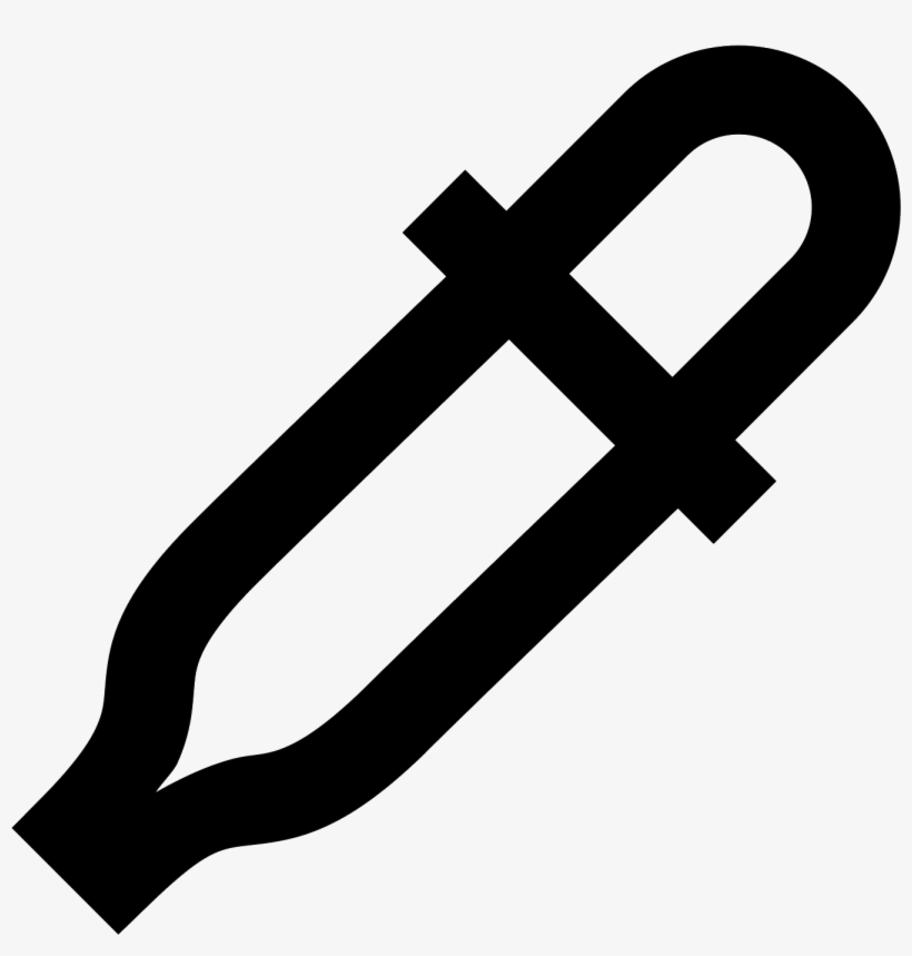 Color Dropper Icon - Icon, transparent png download